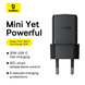 Зарядний пристрій Baseus Palm Fast Charger 1C 20W EU Cluster Black P10111602113-00 фото 8
